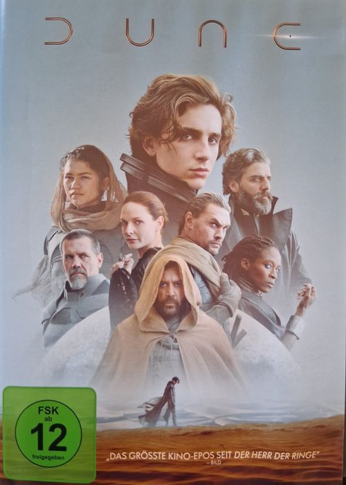 Filme Dune de Dennis Villeneuve. dvd