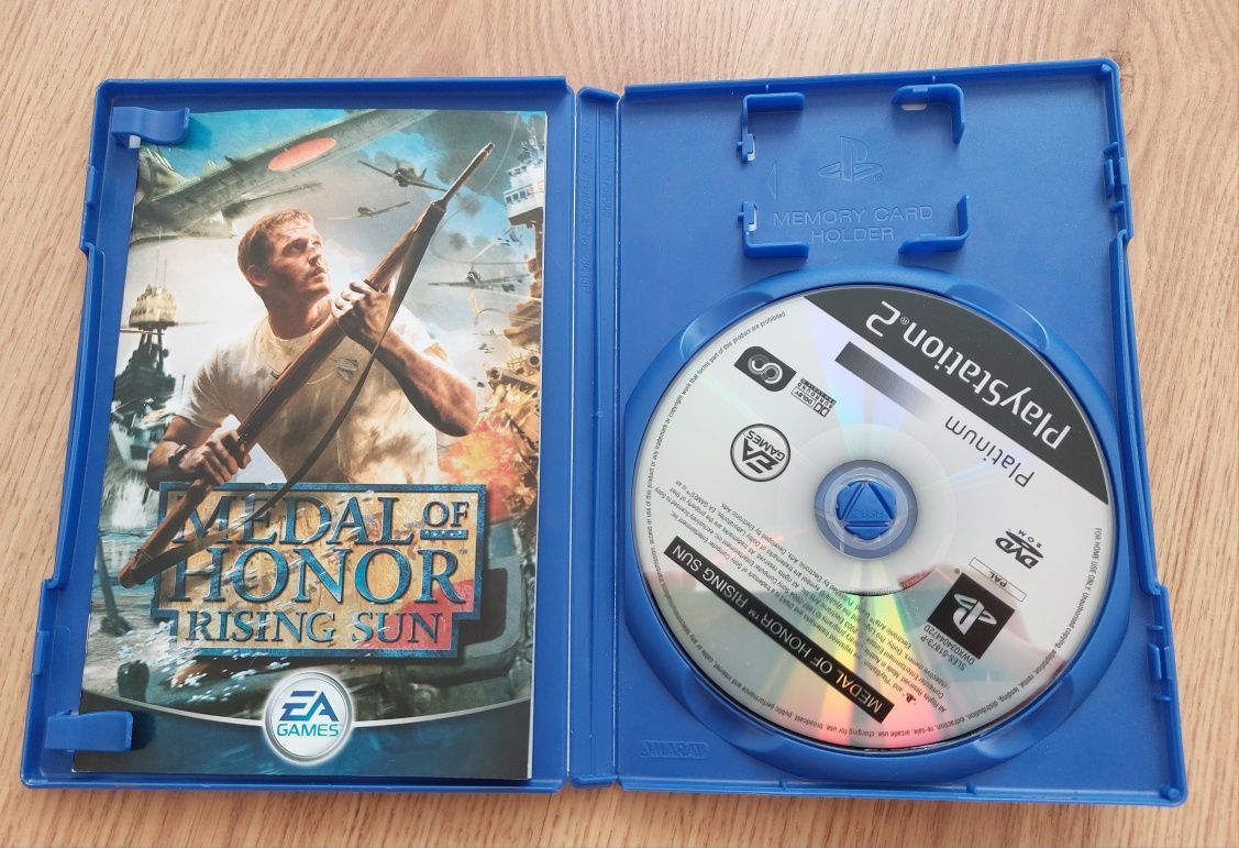 Gra na PlayStation 2 PS2 Medal Of Honor Rising Sun PL polskie wydanie