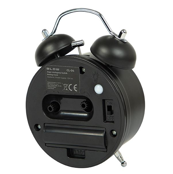Zegar tradycyjny analogowy budzik BLOW CL-04 jak za dawnych lat