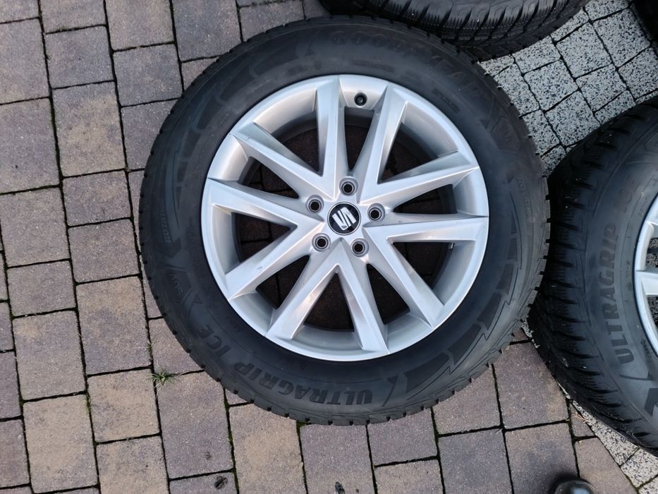 Piękne koła Seat Taracco 215/55 r7 zima!!!2022rok!!