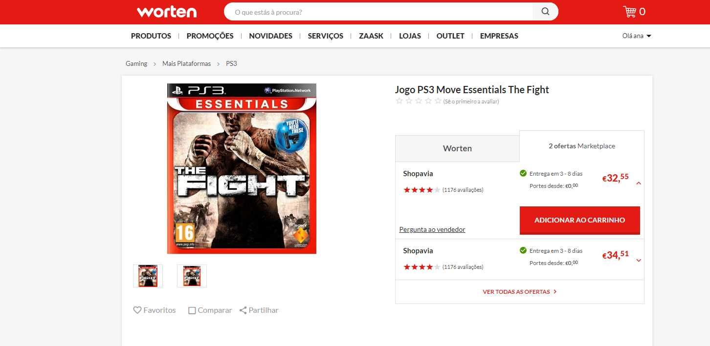 The Fight: Playstation 3 Essentials (selado)