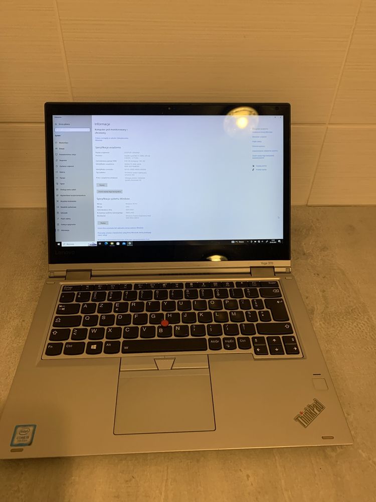 Laptop dotykowy Lenovo yoga 370 thinkpad