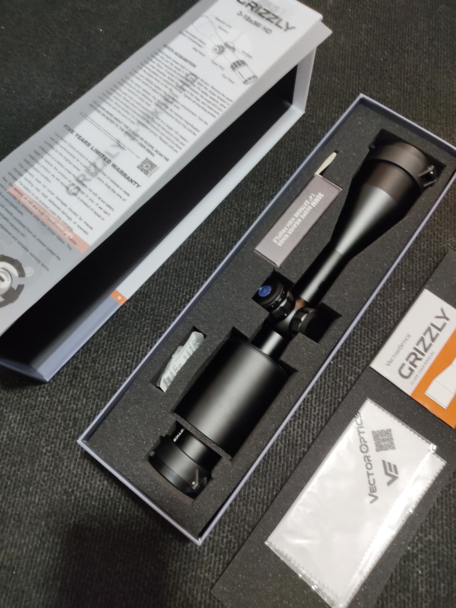 Mira Vector Optics Grizzly 3-18x56i HD - NOVA