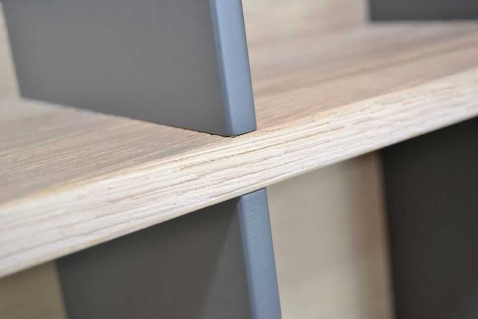 Półka drewniana DĘBOWA lakierowana 120 cm