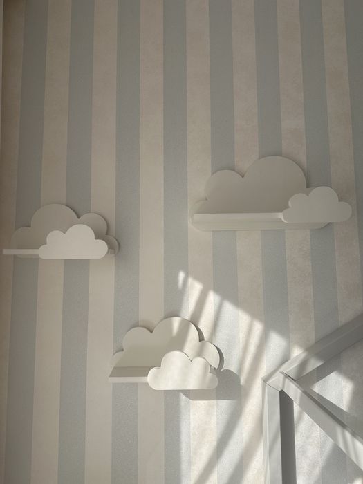 Półki chmurki zestaw 3 półek