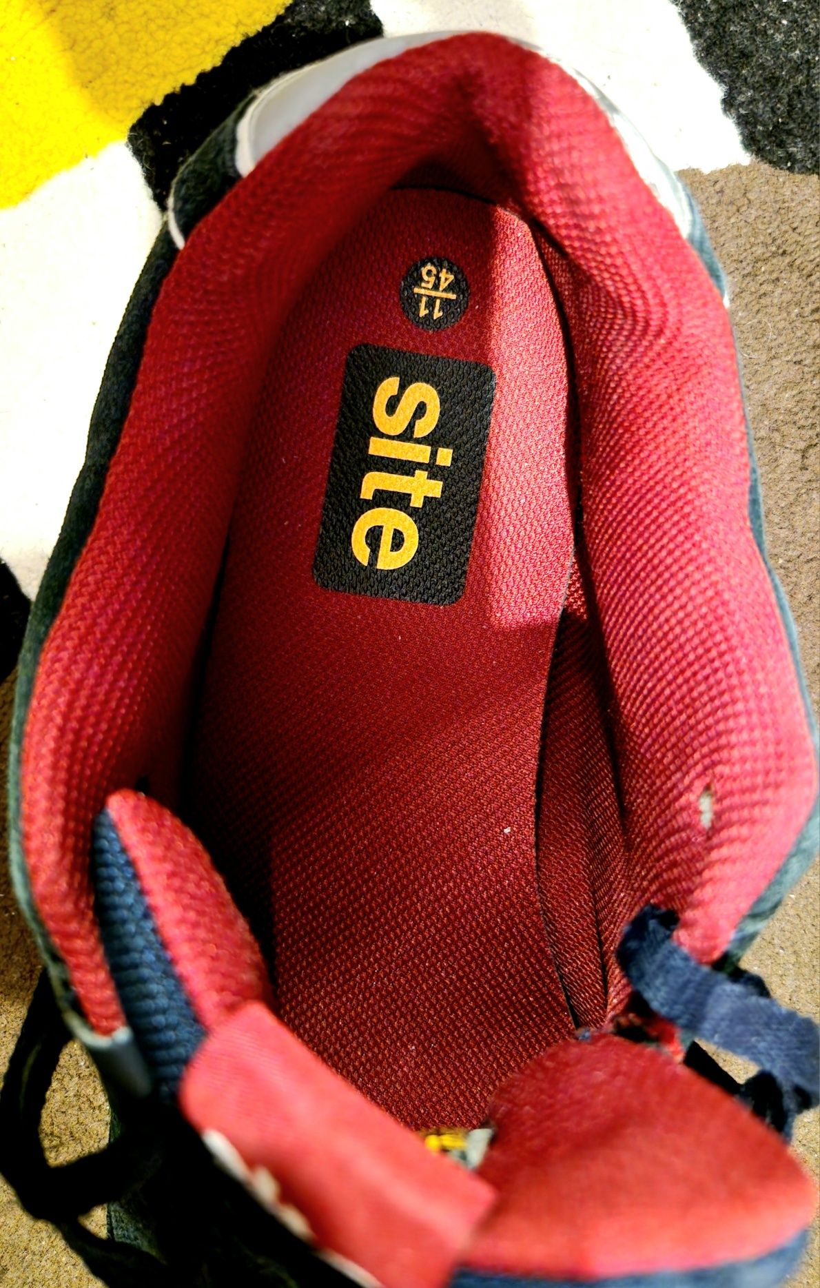Botas de trabalho s/novas tipo tenis de segurança biqueira de aço n 45