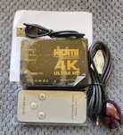 Switch HDMI 3 w 1 - pilot - nowy