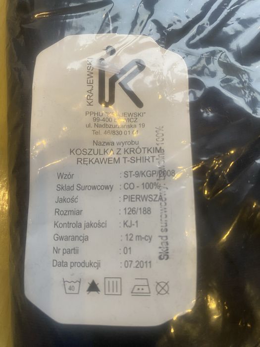 Koszula Policja T-shirt  nowa
