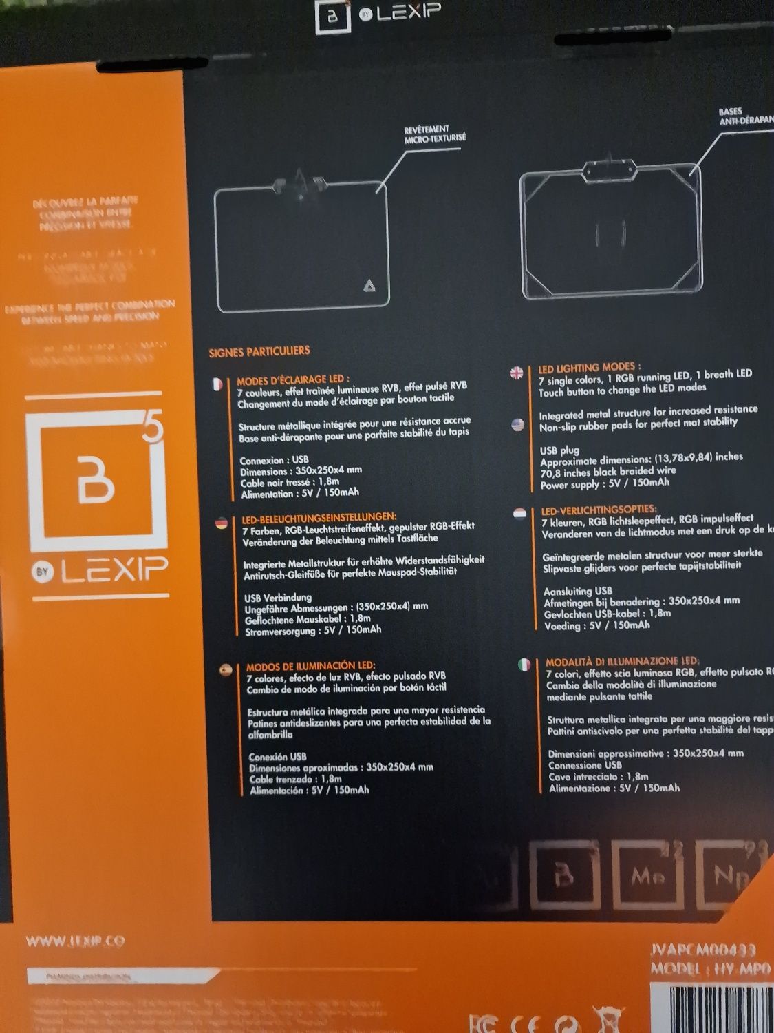 Podkladka pod mysz lexip B5 nowa