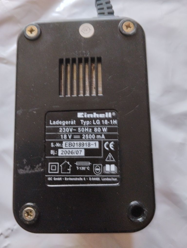 Ładowarka Einhell 18VNiCd