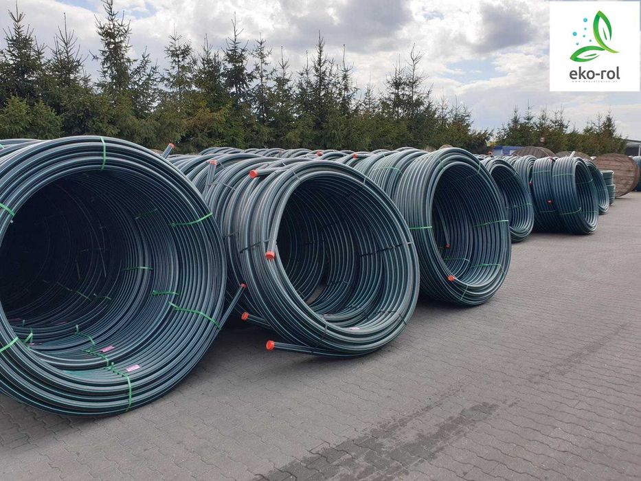 Rura PE 110 x 6,6 PN10 - nawadnianie upraw rolniczych / transport