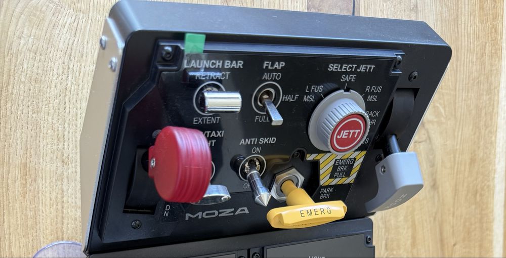 MOZA MTLP - Panel startu/lądowania F-18