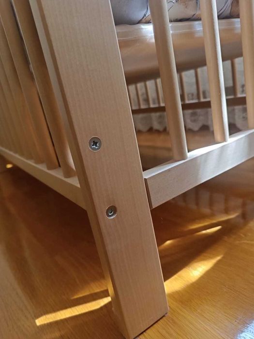 Дитяче ліжко IKEA Gulliver 60×120 см (Німеччина) + матрац і ковдра