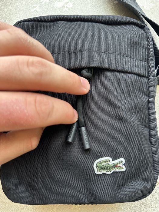 Сумка Lacoste барсетка лакоста лакосте месенджер через плече