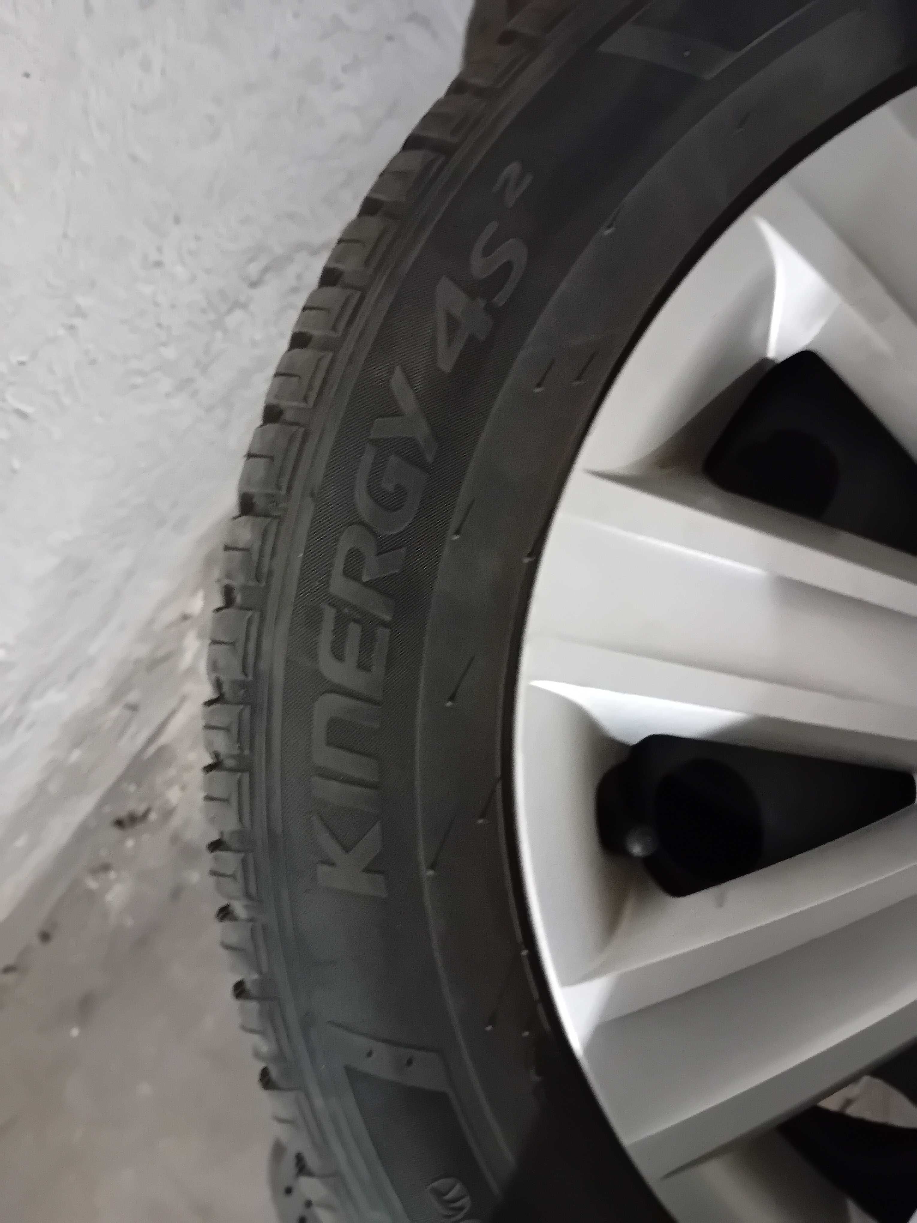 205/60 r16 opony całoroczne hankook koła vw sharan felgi stalowe