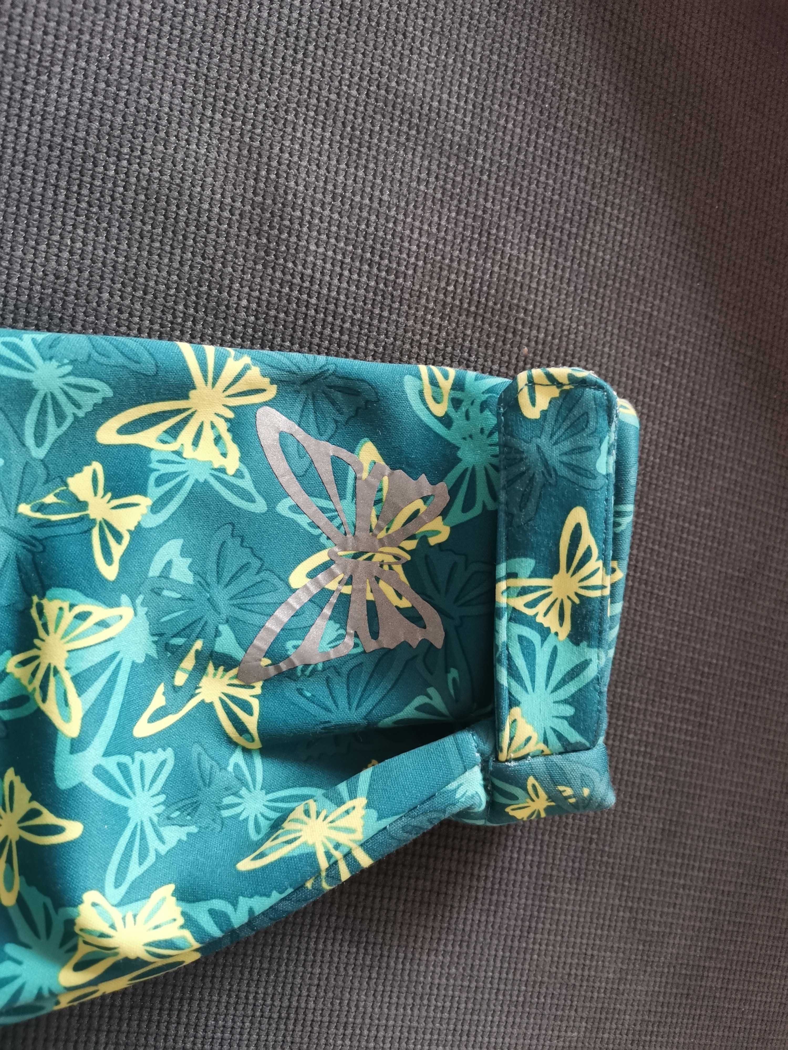 Kurtka dziecięca − softshell z kapturem w motyle