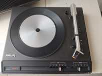 Gramofon Philips GF 251 - retro lata 70 vintage vinyl winyl