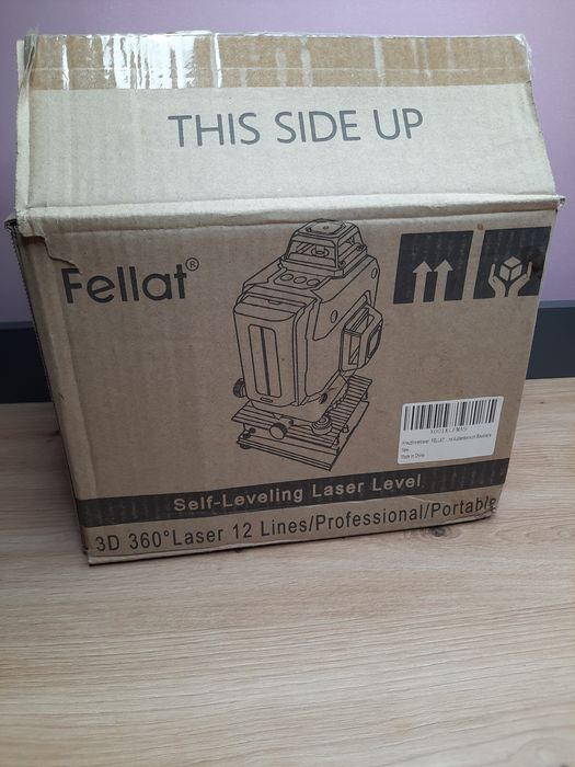 Laser 3D 360° 12 linii Profesjonalny Przenośny