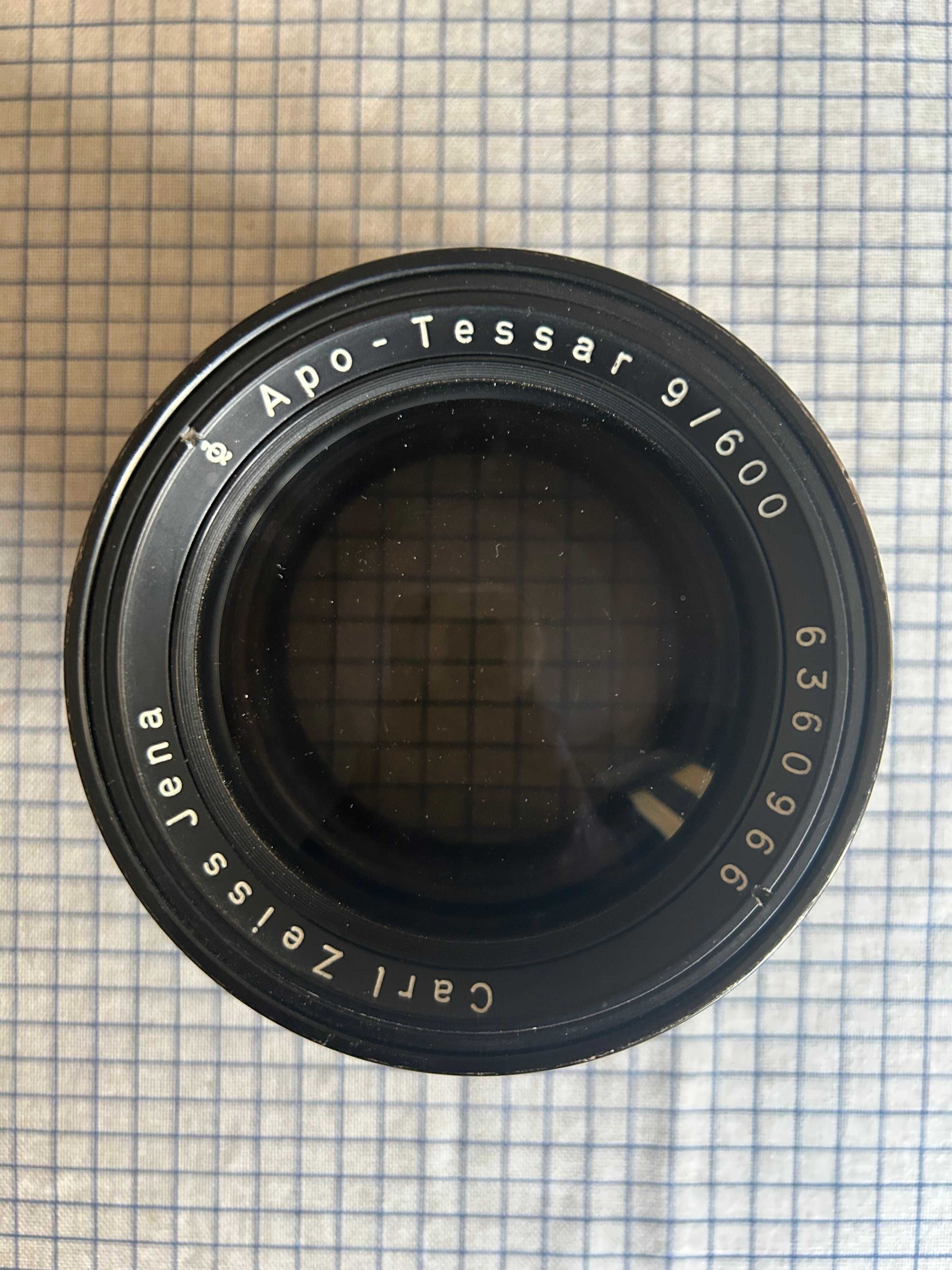 CARL ZEISS Jena APO-TESSAR 600mm f/9 9/600 wielki format