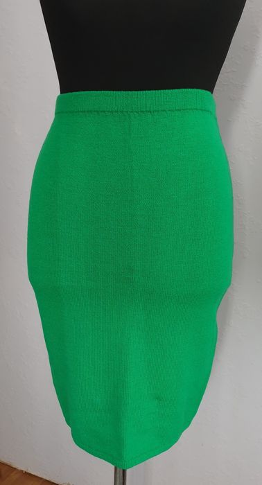 spódnica ołówkowa  36 38  USA zieleń Gucci bawełna