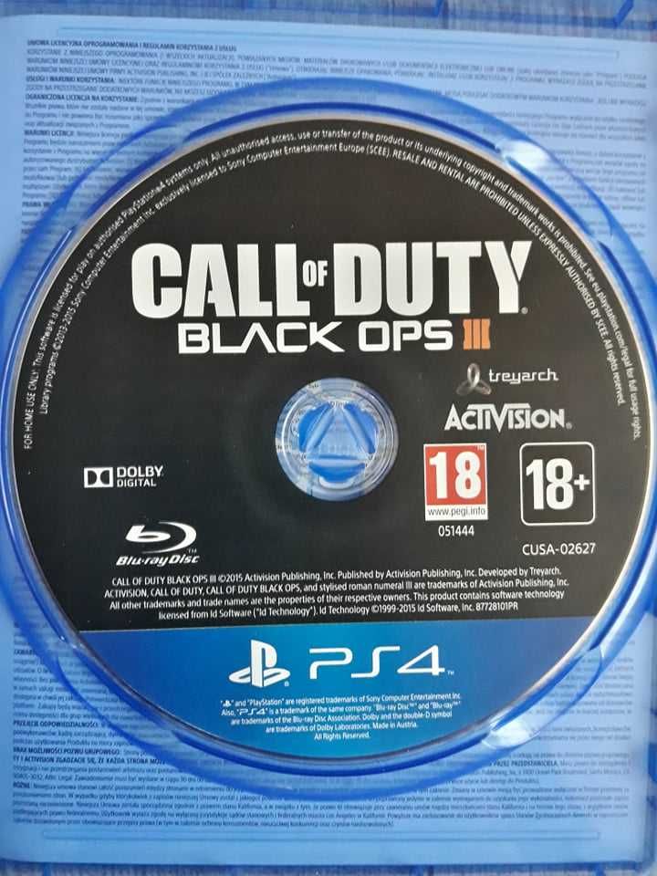 Gra Call of Duty Black Ops 3 Polska Wersja PS4/PS5 Playstation