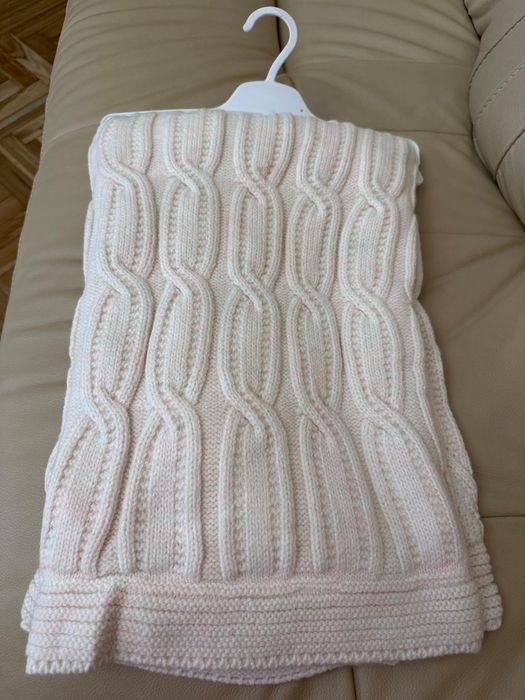 Плед для немовляти (Утеплений, колір ніжно рожевий з перламутром)