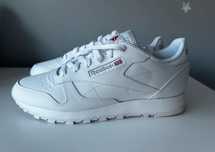 Buty Reebok meskie biale skorzane sneakersy reebok classic nowe obuwie