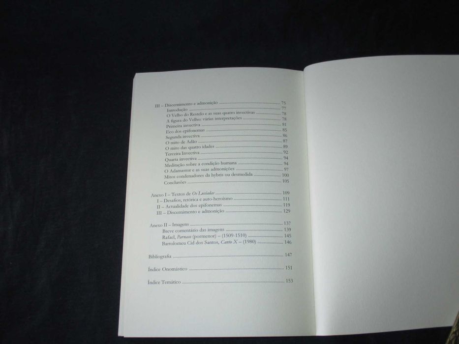 Livro Actualidade d'Os Lusíadas Helena Santos Langrouva