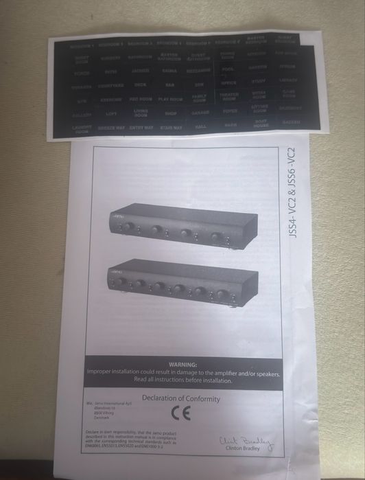 Przełącznik głośnikowy jamo