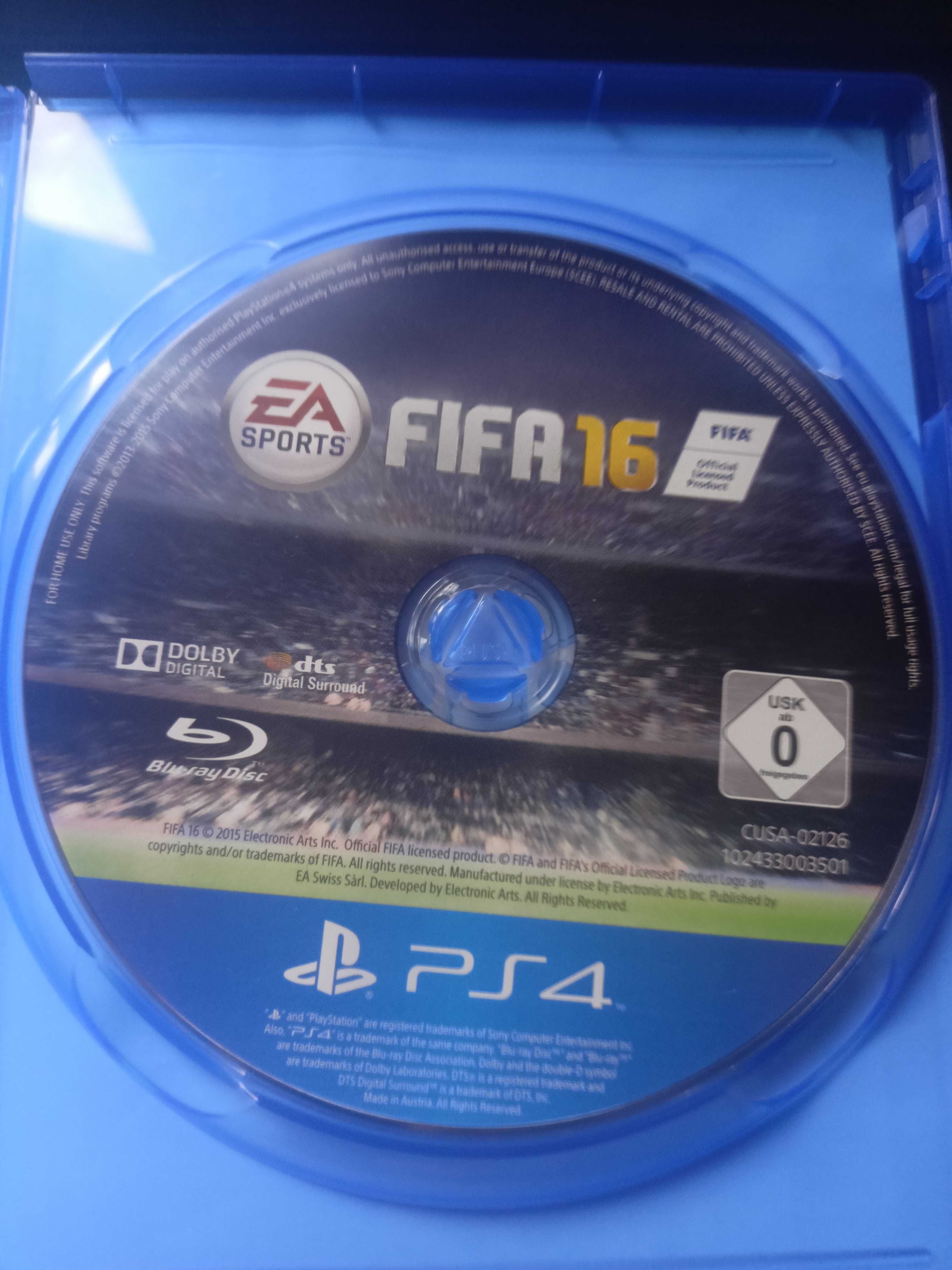 Gra "FIFA 16" na ps4