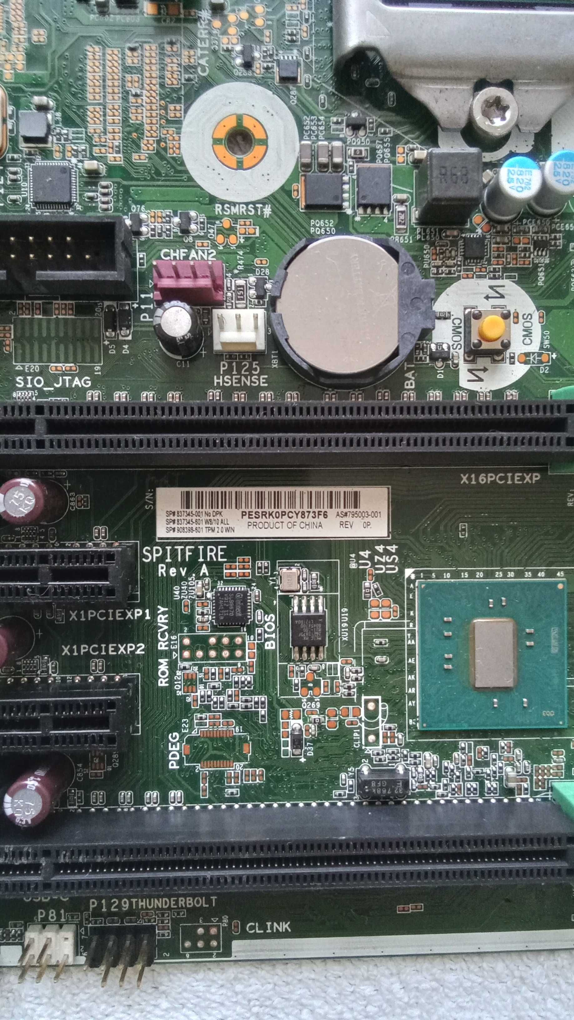 Motherboard HP Z240 SFF Workstation LGA1151 DDR4 + I5 6500