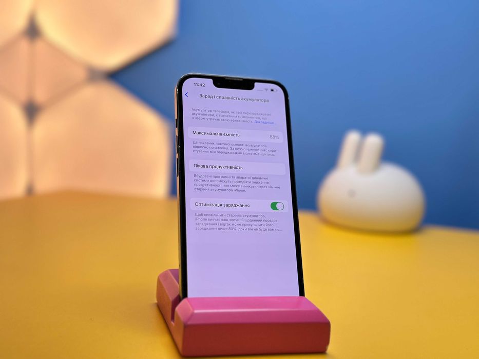 Смартфон Apple iPhone 13 128GB Midnight (141538) Б/У З ГАРАНТІЄЮ