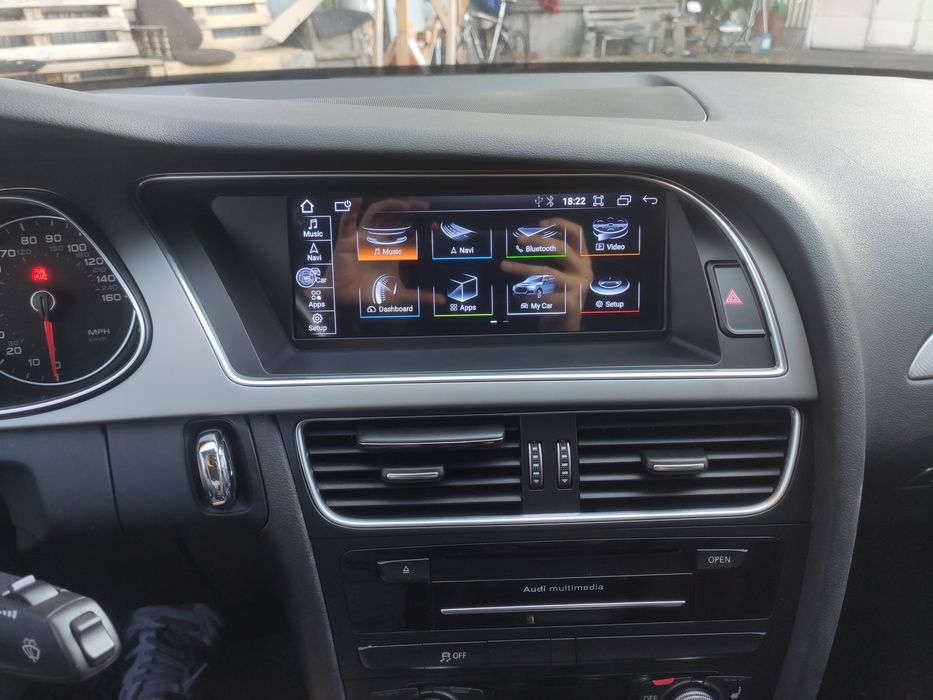 Штатная автомагнитола для Audi A4 8/64GB круговой 360°