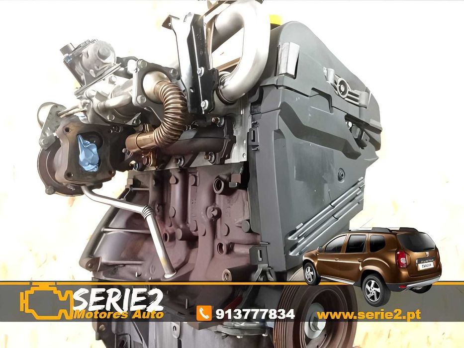 Motor Dacia Duster 1.5 DCI 85cv [ K9K796 ]