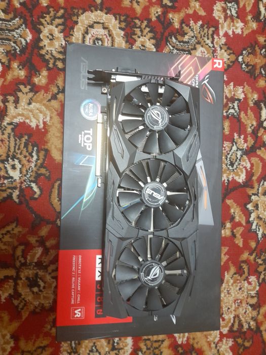 Asus Rog Strix RX580 8gb Відмінний стан!