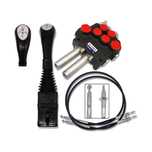 Rozdzielacz 2 SEKCJE 80L + Joystick LINKI DO TURA [8503]