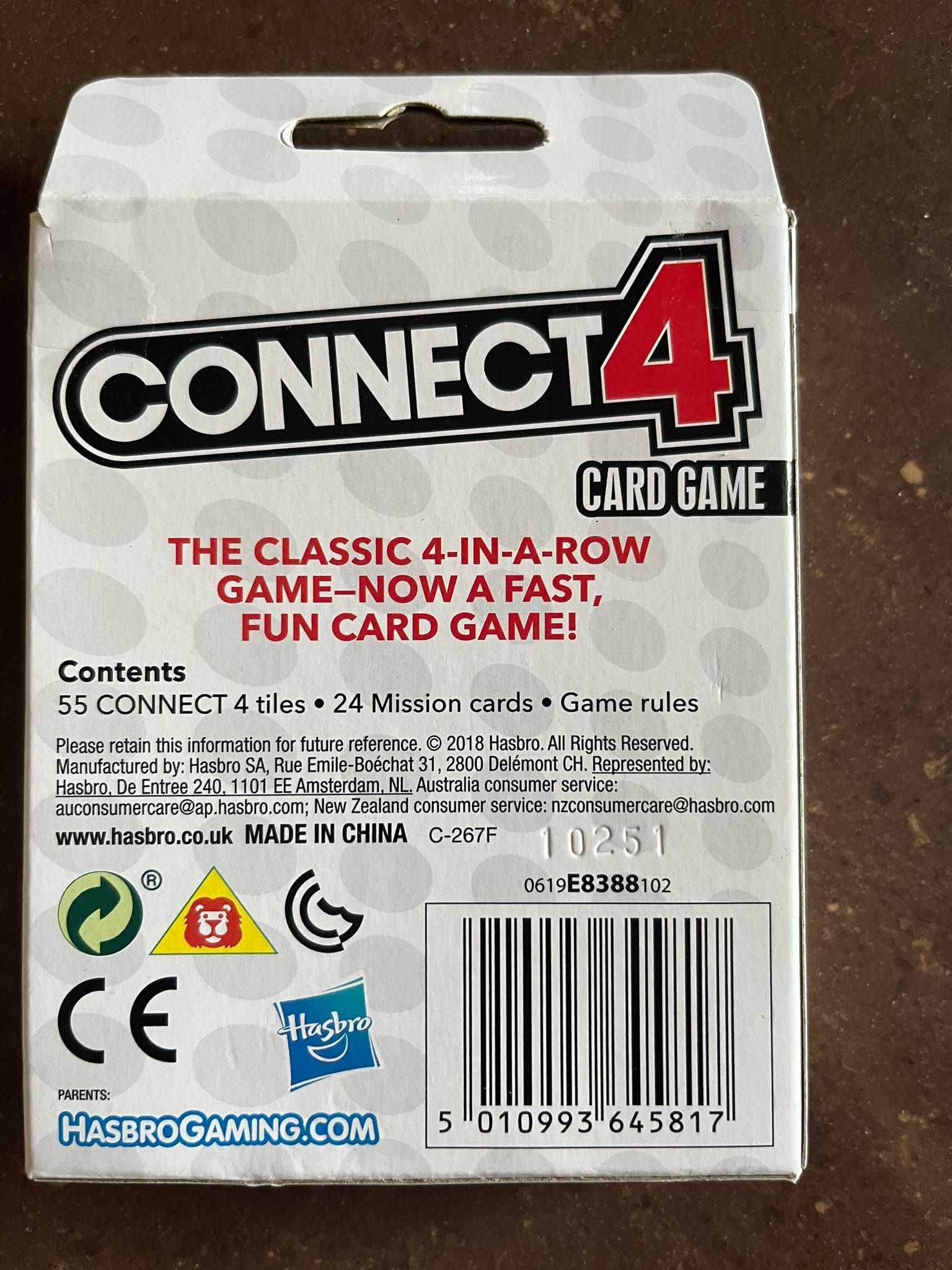 Gra karciana Hasbro Gaming Connect 4