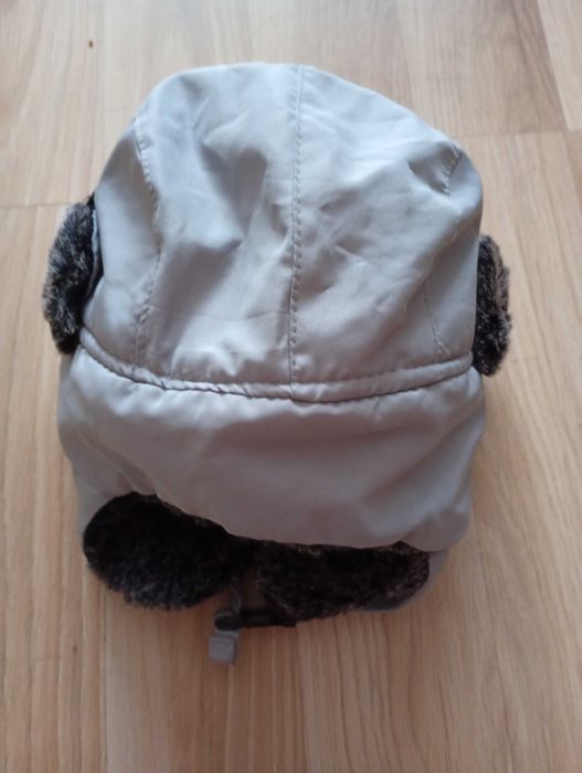 Zimowa czapka szara