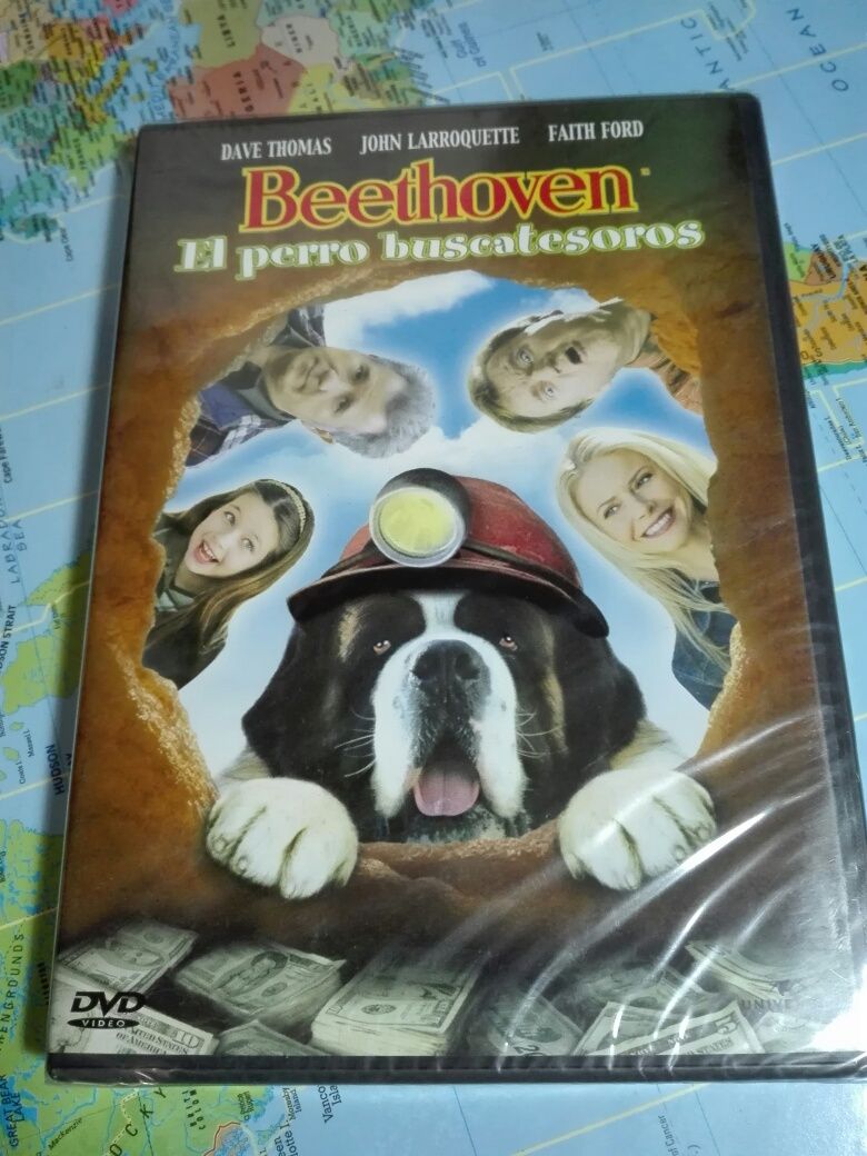 DVD Beethoven - o cão caça tesouros NOVO