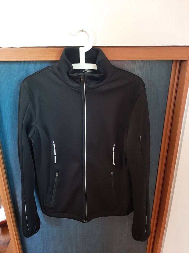 Bluza damska z kapturem w kolorze czarnym Creane Sport