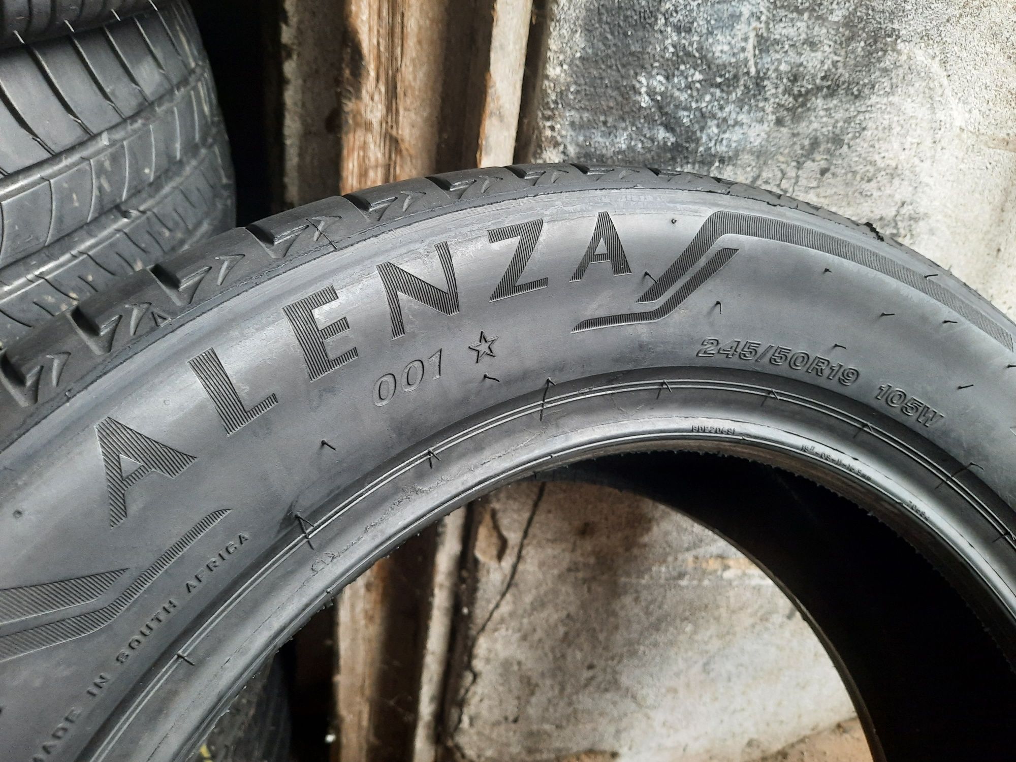 Літні шини 245/50 R19 Bridgestone Alenza 001 4шт. 90%