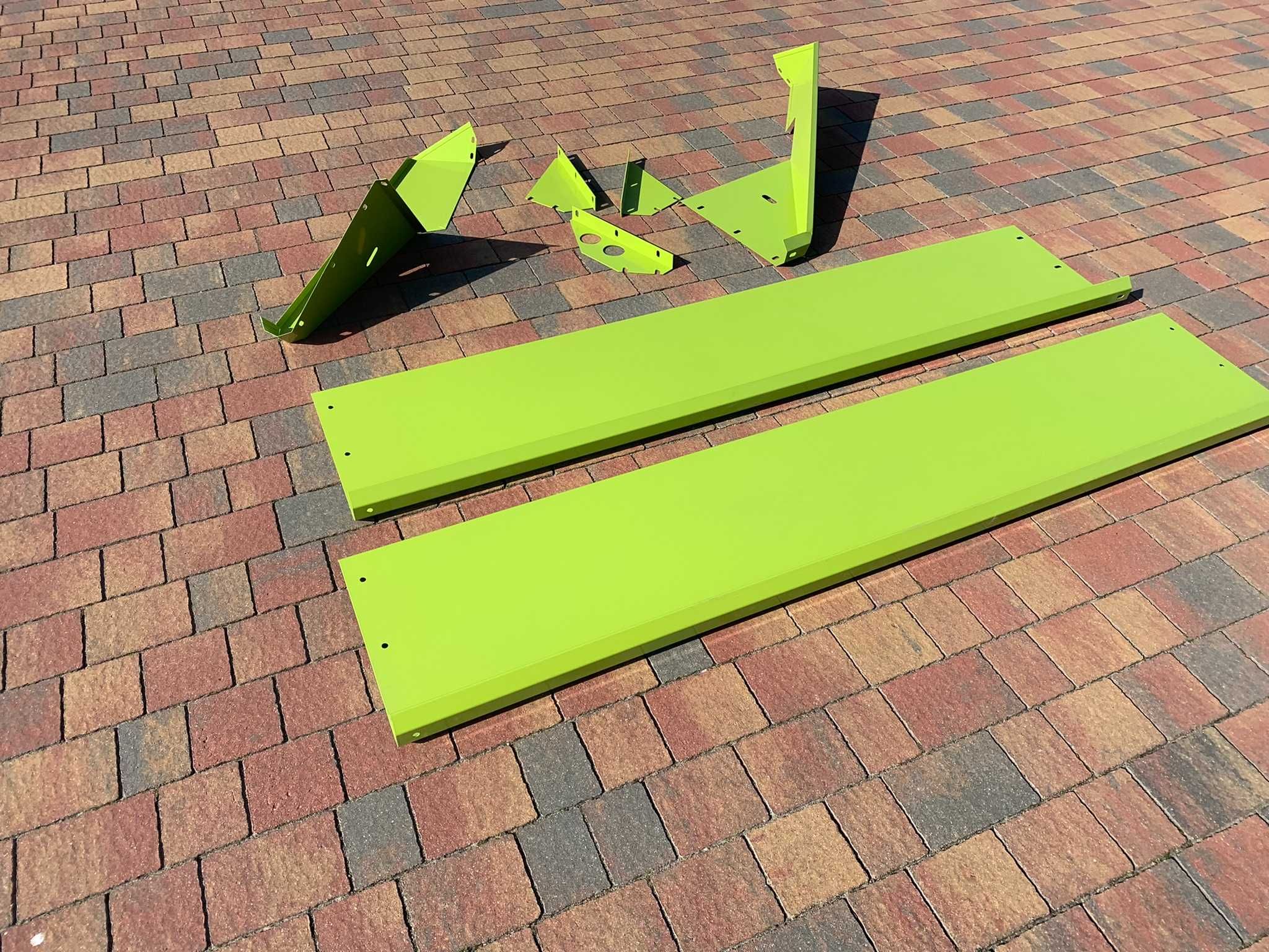 Blacha przeciw odpryskiwaniu ziarna Heder Claas V C540Lexion, Tucano