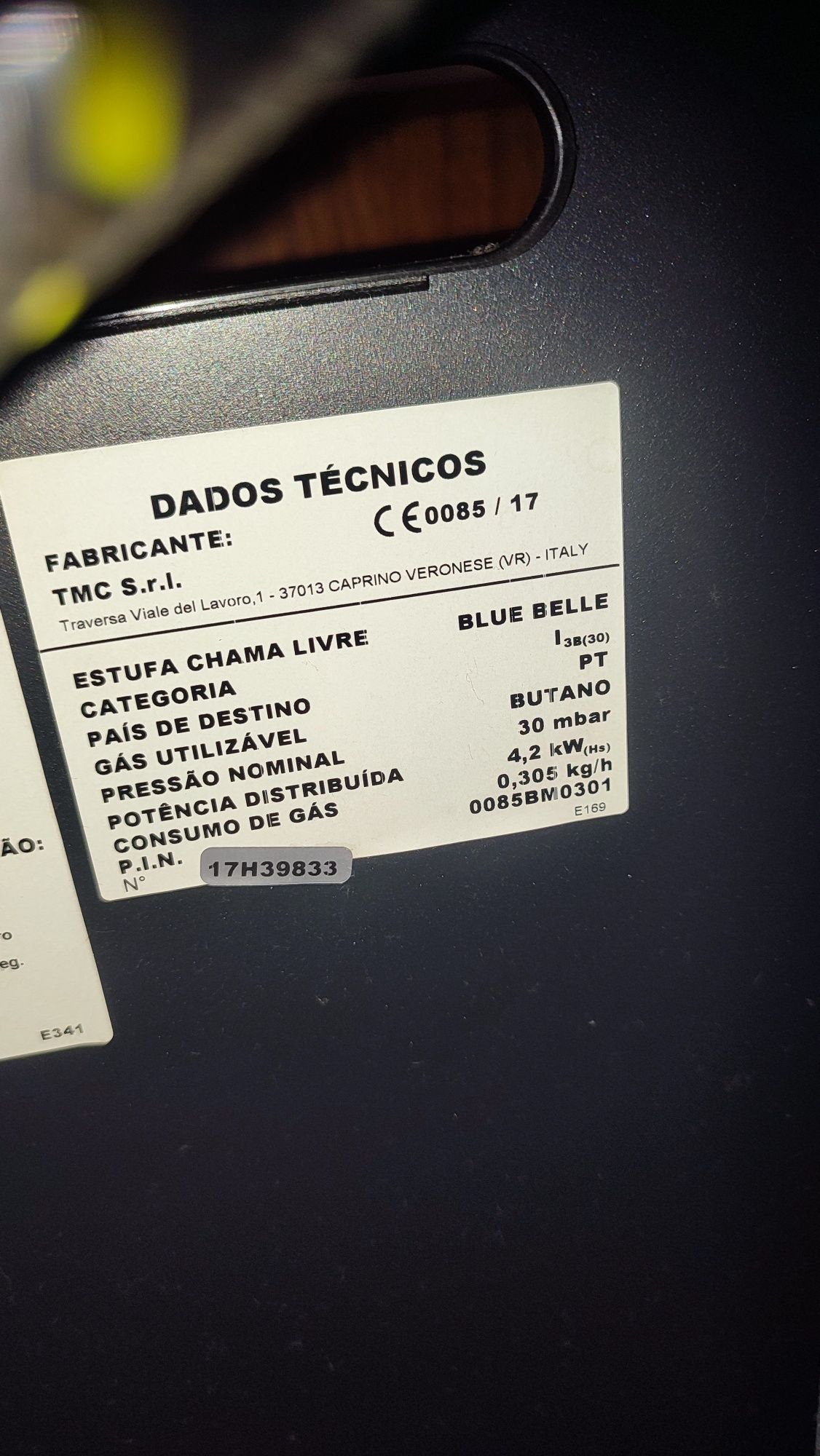 Aquecedor chama azul Spring It da Rubis Gás