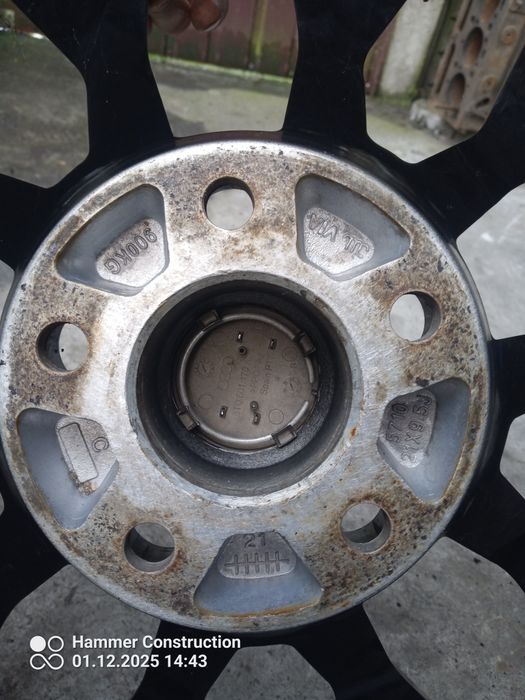 Sprzedam felgi r21 Cali 5x112 et 25 9,5j