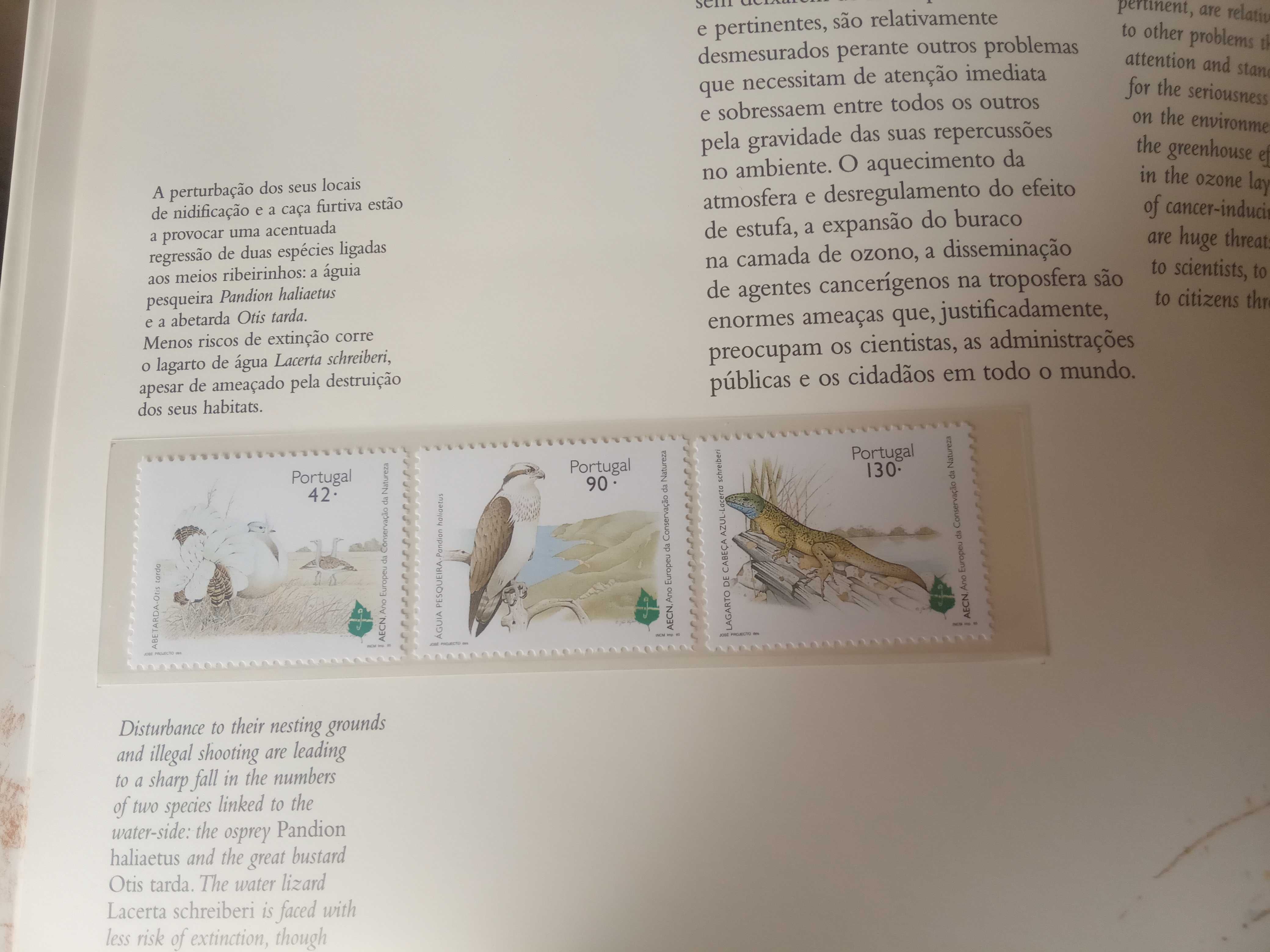Livro - Conservação da Natureza com Selos CTT