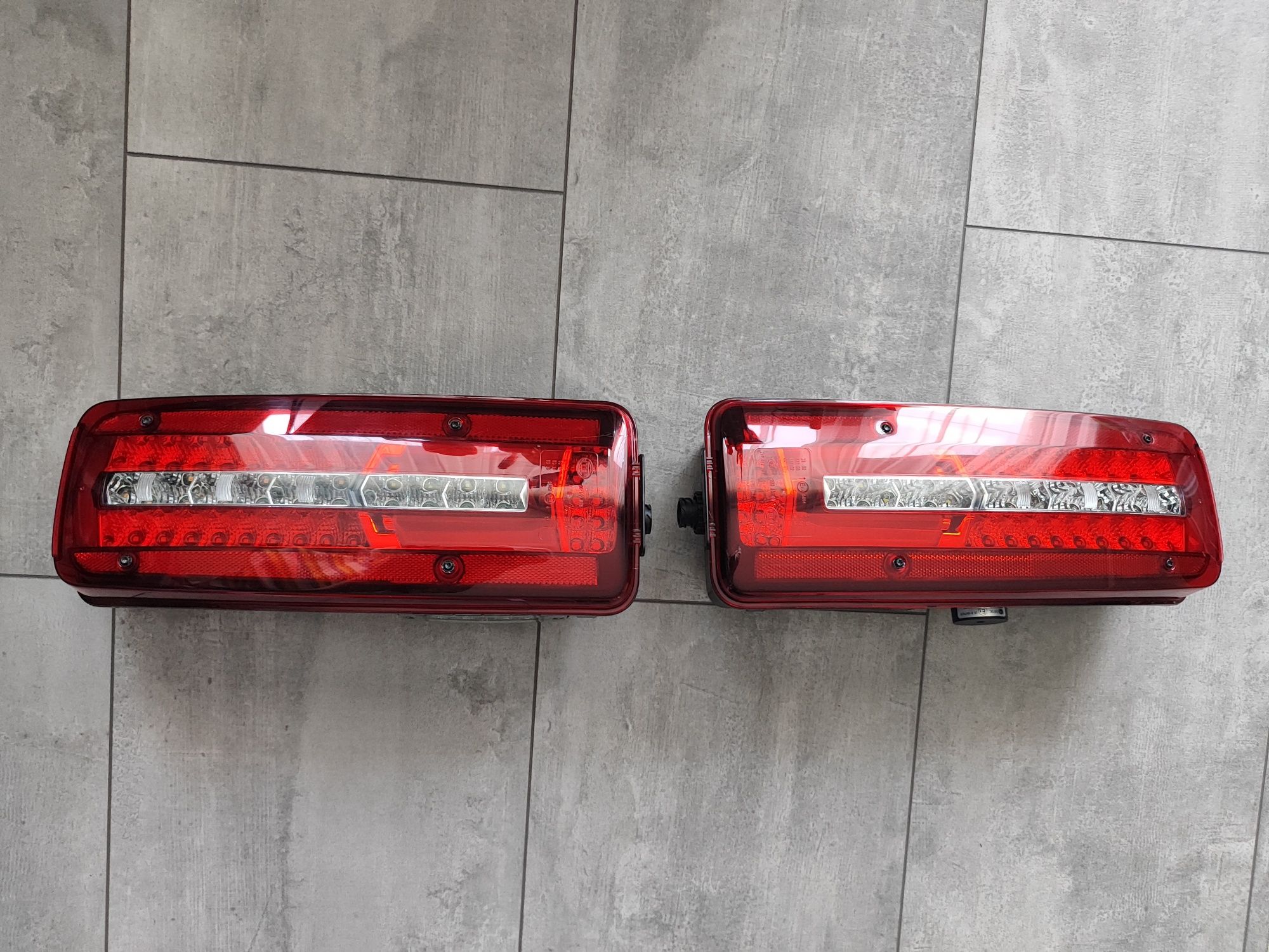 Lampy tylne LED MAN TGX TGS TGL euro 6 Oryginalne z sygnałem cofania