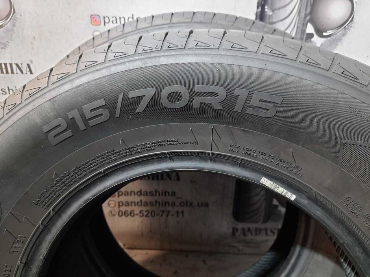 Шини 6мм 215/70 R15 LANVIGATOR Comfort 2 б/в літо склад