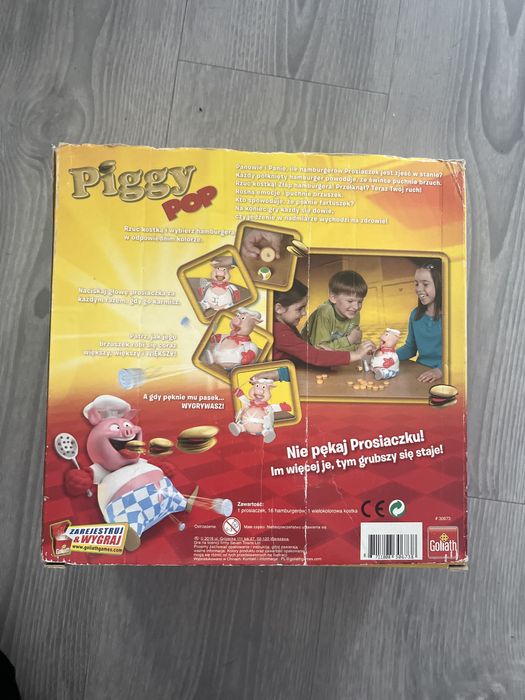 Gra piggy pop gra dla dzieci, zabawna