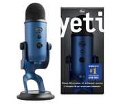 Mikrofon Blue Yeti Midnight Blue USB niebieski *NOWY* * GWARANCJA *