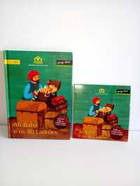 Ali Babá e os 40 ladrões -Livro + CD - Coleção Histórias de encantar